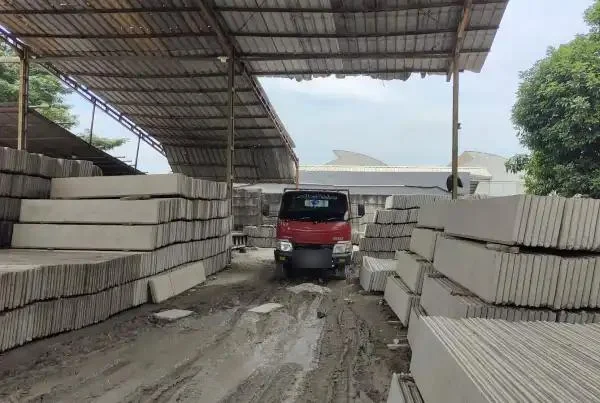 Stok panel beton siap kirim